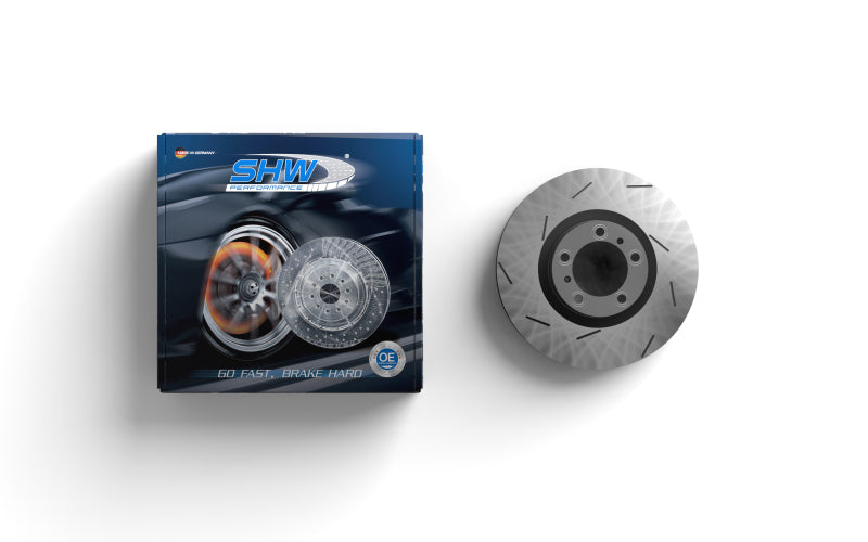 SHW 13-16 Porsche Panamera GTS 4.8L w/o Ceramics Left Rear Slotted Monobloc Brake Rotor (298615601B) SHW 13-16 Porsche Panamera GTS 4.8L w/o Ceramics Left Rear Slotted Monobloc Brake Rotor (298615601B)