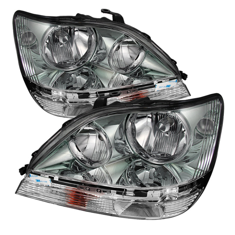xTune Lexus Rx300 99-03 Halogen Only (Bulbs Not Included) OEM Style Headlights Chrome PRO-JH-LRX99-C xTune Lexus Rx300 99-03 Halogen Only (Bulbs Not Included) OEM Style Headlights Chrome PRO-JH-LRX99-C