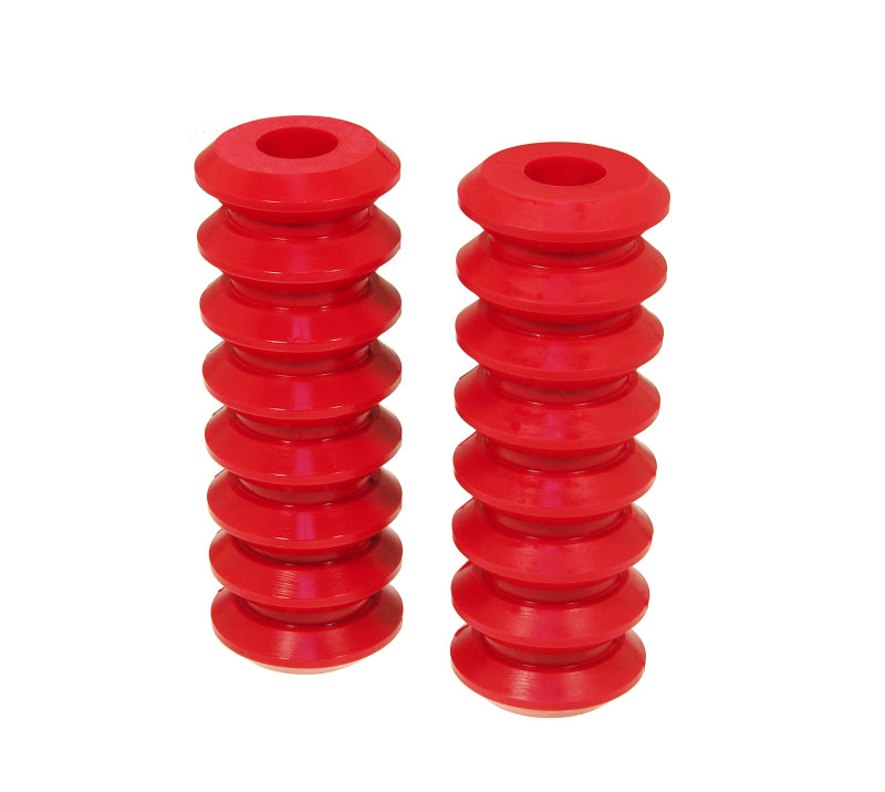 Prothane Universal Coil Spring Inserts - 10.5in High - Red Prothane Universal Coil Spring Inserts - 10.5in High - Red