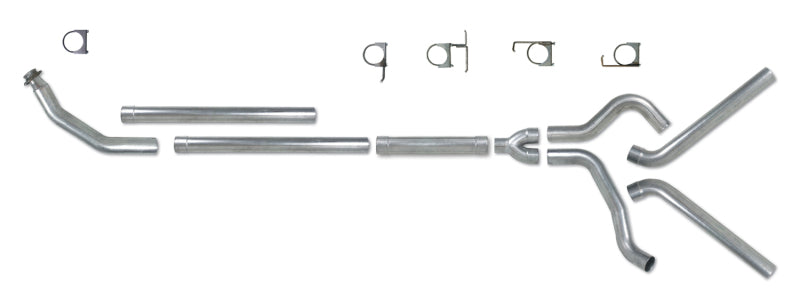 Diamond Eye KIT 4in TB MFLR RPLCMENT PIPE DUAL AL: 94-02 DODGE CUMMINS 5.9L Diamond Eye KIT 4in TB MFLR RPLCMENT PIPE DUAL AL: 94-02 DODGE CUMMINS 5.9L