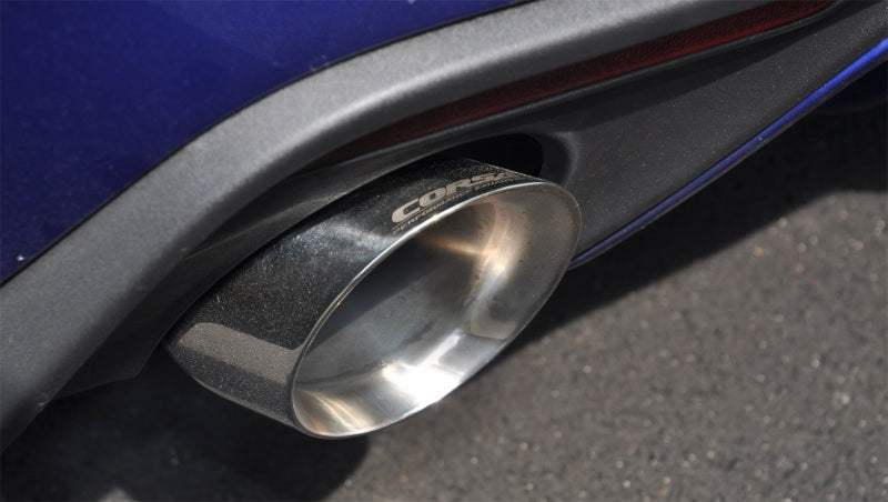 Corsa 2015-2017 Ford Mustang EcoBoost 2.3T Sport 3in Cat-Back Dual Rear Exit Polished Tips Corsa 2015-2017 Ford Mustang EcoBoost 2.3T Sport 3in Cat-Back Dual Rear Exit Polished Tips