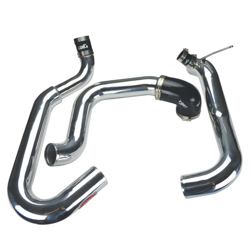 Injen 03-06 Evo 8/9/MR Cast Aluminum Intake System w/ Full Intercooler Piping Polished Short Ram Int Injen 03-06 Evo 8/9/MR Cast Aluminum Intake System w/ Full Intercooler Piping Polished Short Ram Int