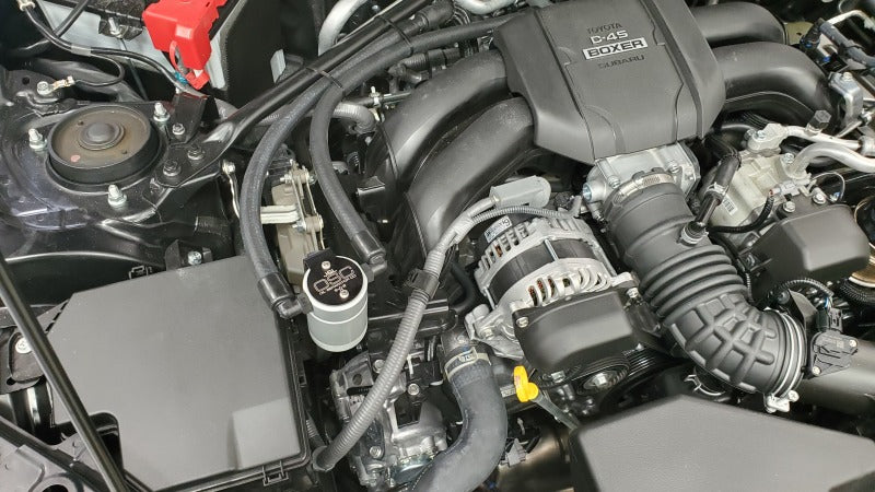 J&L 22-24 Subaru BRZ/GR86 2.4L Passenger Side Oil Separator 3.0 - Clear Anodized J&L 22-24 Subaru BRZ/GR86 2.4L Passenger Side Oil Separator 3.0 - Clear Anodized