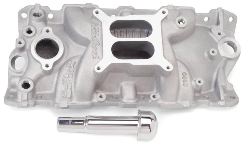 Edelbrock Intake Manifold Performer Eps w/ Oil Fill Tube And Breather for Small-Block Chevy Edelbrock Intake Manifold Performer Eps w/ Oil Fill Tube And Breather for Small-Block Chevy