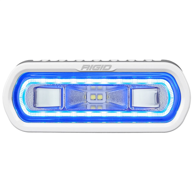 Rigid Industries SR-L Series Marine LED Flood/Spreader w/ Blue Halo - Universal Rigid Industries SR-L Series Marine LED Flood/Spreader w/ Blue Halo - Universal