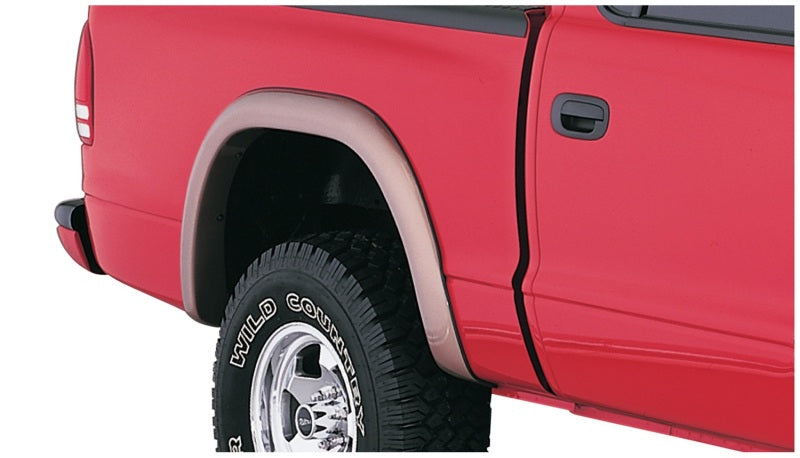 Bushwacker 97-04 Dodge Dakota Fleetside Extend-A-Fender Style Flares 4pc - Black Bushwacker 97-04 Dodge Dakota Fleetside Extend-A-Fender Style Flares 4pc - Black