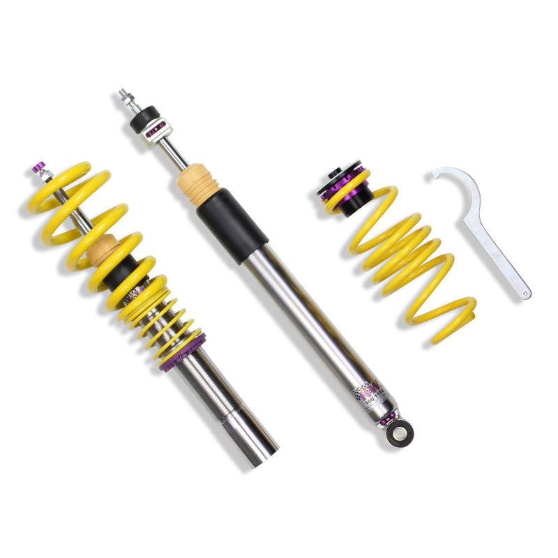 KW Coilover Kit V3 Audi A4 S4 (8K/B8) w/o electronic dampening control Sedan FWD + Quattro KW Coilover Kit V3 Audi A4 S4 (8K/B8) w/o electronic dampening control Sedan FWD + Quattro