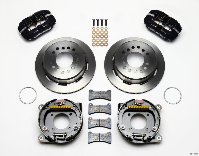 Wilwood Dynapro Low-Profile 11.00in P-Brake Kit Chevy 12 Bolt 2.75in Off w/ C-Clips Wilwood Dynapro Low-Profile 11.00in P-Brake Kit Chevy 12 Bolt 2.75in Off w/ C-Clips