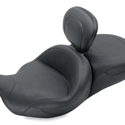 Mustang 08-21 Harley Electra Glide, Rd Glide, Rd King ,Str Glide Super Touring 1PC Seat - Black