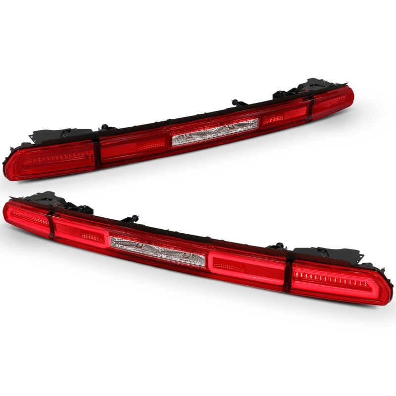 ANZO 08-10 Dodge Challenger LED Taillights - Red/Clear w/Sequential Turn Signal ANZO 08-10 Dodge Challenger LED Taillights - Red/Clear w/Sequential Turn Signal