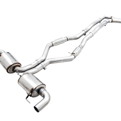 AWE Tuning 2019+ BMW M340i (G20) Resonated Touring Edition Exhaust (Use OE Tips)