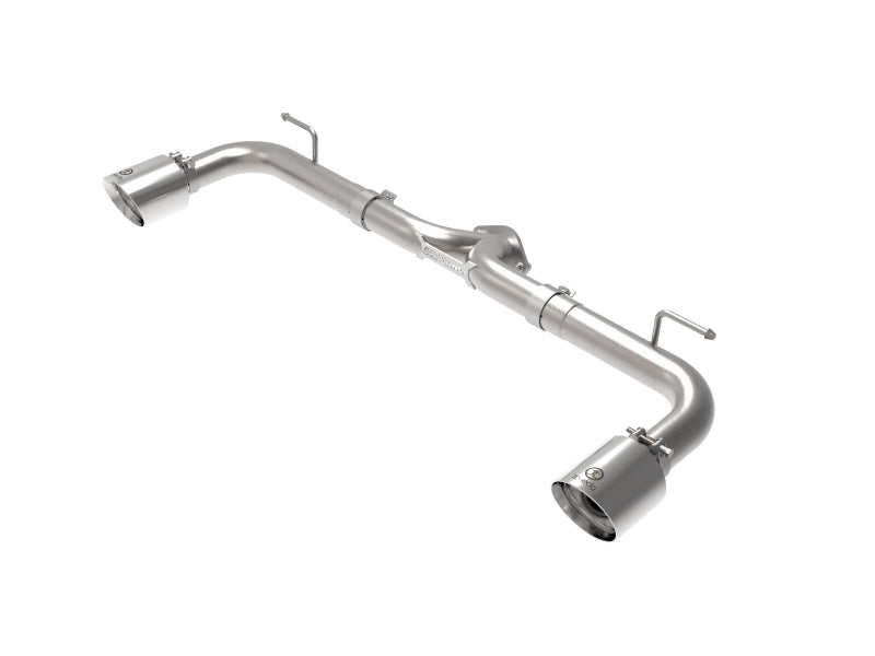 aFe Takeda 2-1/2in 304 SS Axle-Back Exhaust w/ Polished Tips 14-18 Mazda 3 L4 2.0L/2.5L aFe Takeda 2-1/2in 304 SS Axle-Back Exhaust w/ Polished Tips 14-18 Mazda 3 L4 2.0L/2.5L
