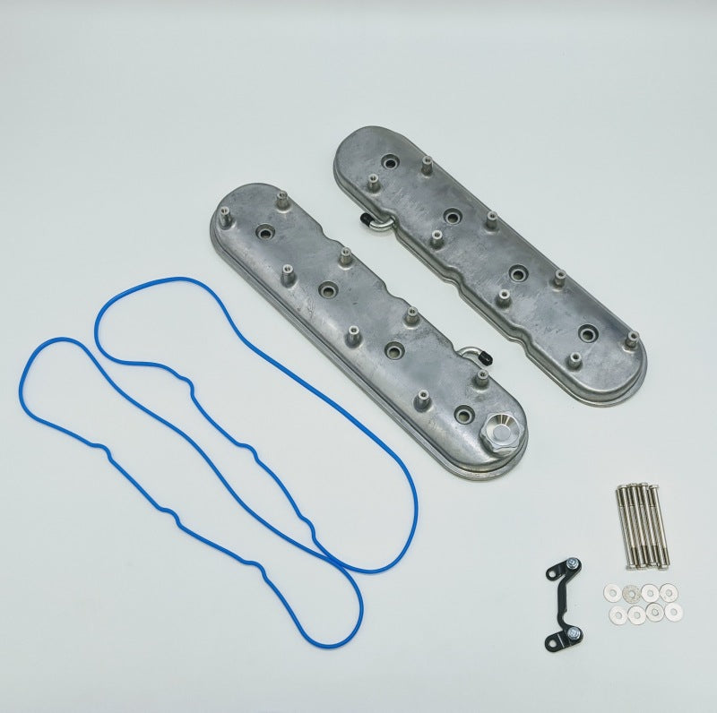 Granatelli 96-22 GM LS Standard Valve Cover w/Angled Coil Mount - Cast Finish (Pair) Granatelli 96-22 GM LS Standard Valve Cover w/Angled Coil Mount - Cast Finish (Pair)