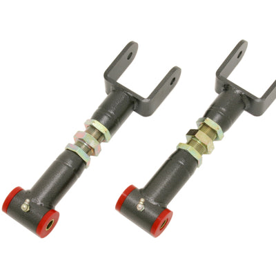 BMR 91-96 B-Body Upper Control Arms On-Car Adj. STD. Length (Poly) - Black Hammertone