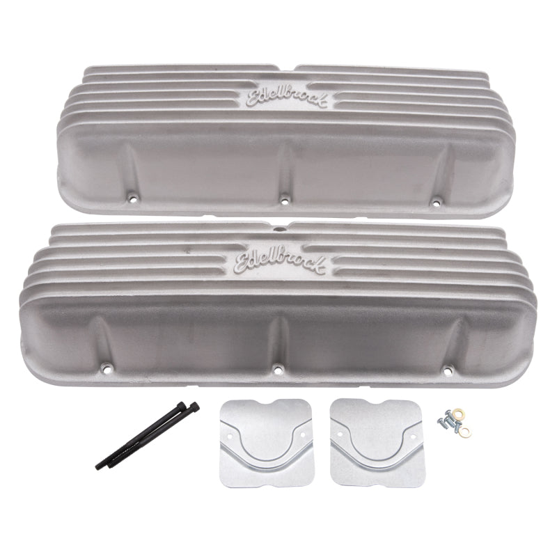 Edelbrock Valve Cover Classic Series Ford 1962-95 221 351W V8 Satin Edelbrock Valve Cover Classic Series Ford 1962-95 221 351W V8 Satin