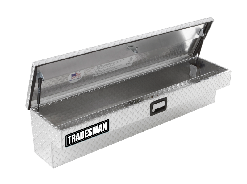 Tradesman Aluminum Side Bin Truck Tool Box (48in.) - Brite Tradesman Aluminum Side Bin Truck Tool Box (48in.) - Brite