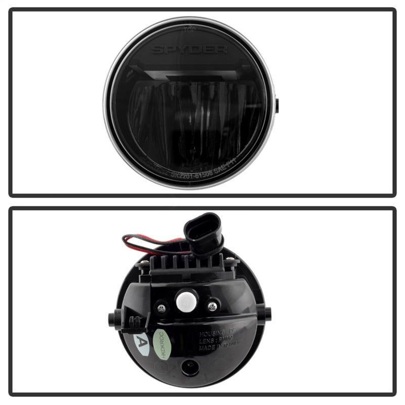 Spyder Ford F150 09-14 LED Fog Lights Black FL-YD-FF15009-LED-BK Spyder Ford F150 09-14 LED Fog Lights Black FL-YD-FF15009-LED-BK