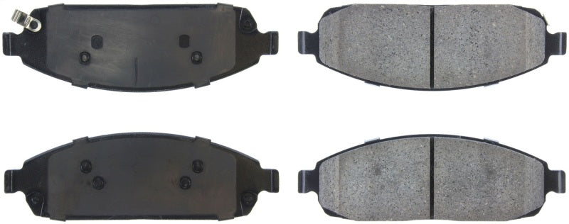 StopTech Sport Brake Pads w/Shims and Hardware - Rear StopTech Sport Brake Pads w/Shims and Hardware - Rear