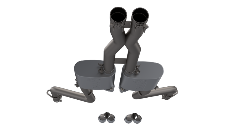 QTP 15-18 Dodge Challenger 5.7L 304SS Screamer Cat-Back Exhaust w/3in Tips QTP 15-18 Dodge Challenger 5.7L 304SS Screamer Cat-Back Exhaust w/3in Tips
