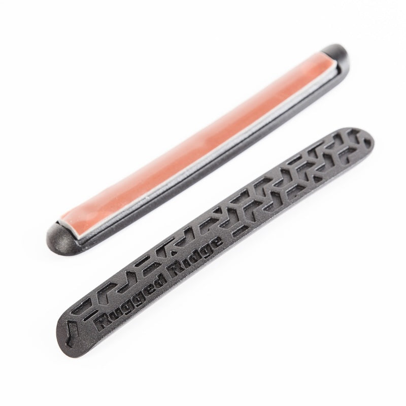 Rugged Ridge Elite Dr Hndle Inserts Black Tread 4Dr 07-18 Jeep Wrangler JK Rugged Ridge Elite Dr Hndle Inserts Black Tread 4Dr 07-18 Jeep Wrangler JK