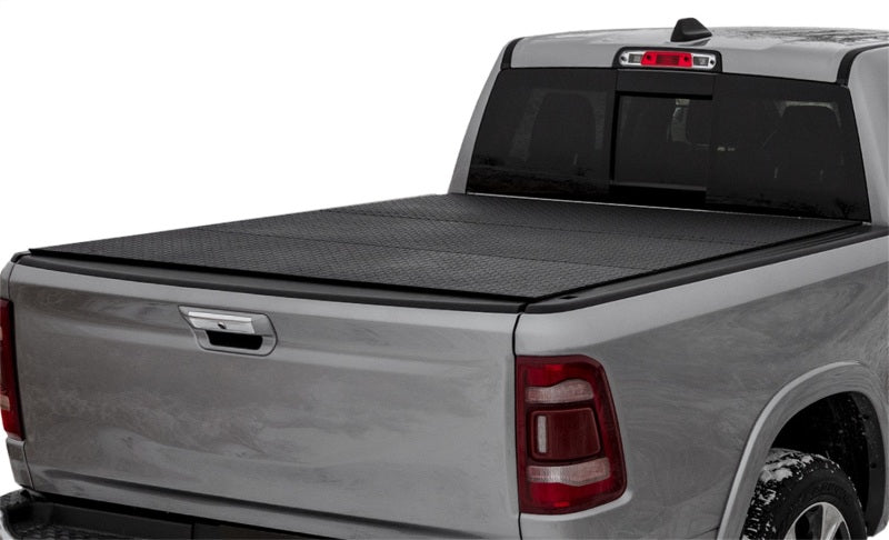 Access LOMAX Pro Series Tri-Fold Cover 2020 Jeep Gladiator 5ft Box (w/Trail Rail) - Blk Diamond Mist Access LOMAX Pro Series Tri-Fold Cover 2020 Jeep Gladiator 5ft Box (w/Trail Rail) - Blk Diamond Mist