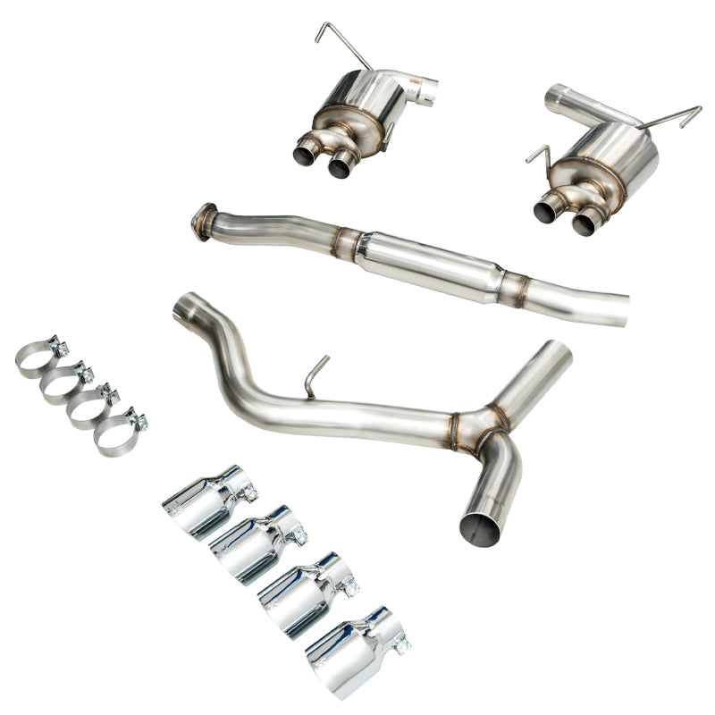 AWE Tuning 2015+ Subaru WRX VA Sedan Touring Edition Exhaust - Chrome Silver Tips (102mm) AWE Tuning 2015+ Subaru WRX VA Sedan Touring Edition Exhaust - Chrome Silver Tips (102mm)