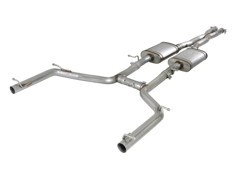 aFe MACH Force-Xp 2-1/2in 304 SS Cat-Back Exhaust 15-19 Dodge Challenger V6-3.6L - Raw Tip aFe MACH Force-Xp 2-1/2in 304 SS Cat-Back Exhaust 15-19 Dodge Challenger V6-3.6L - Raw Tip