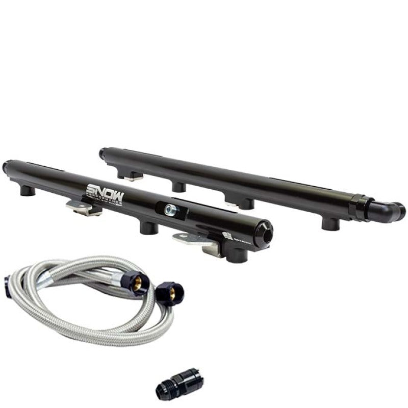 Snow 2005+ Hemi 5.7L/6.1L Factory Hookup Billet Fuel Rail Kit Snow 2005+ Hemi 5.7L/6.1L Factory Hookup Billet Fuel Rail Kit