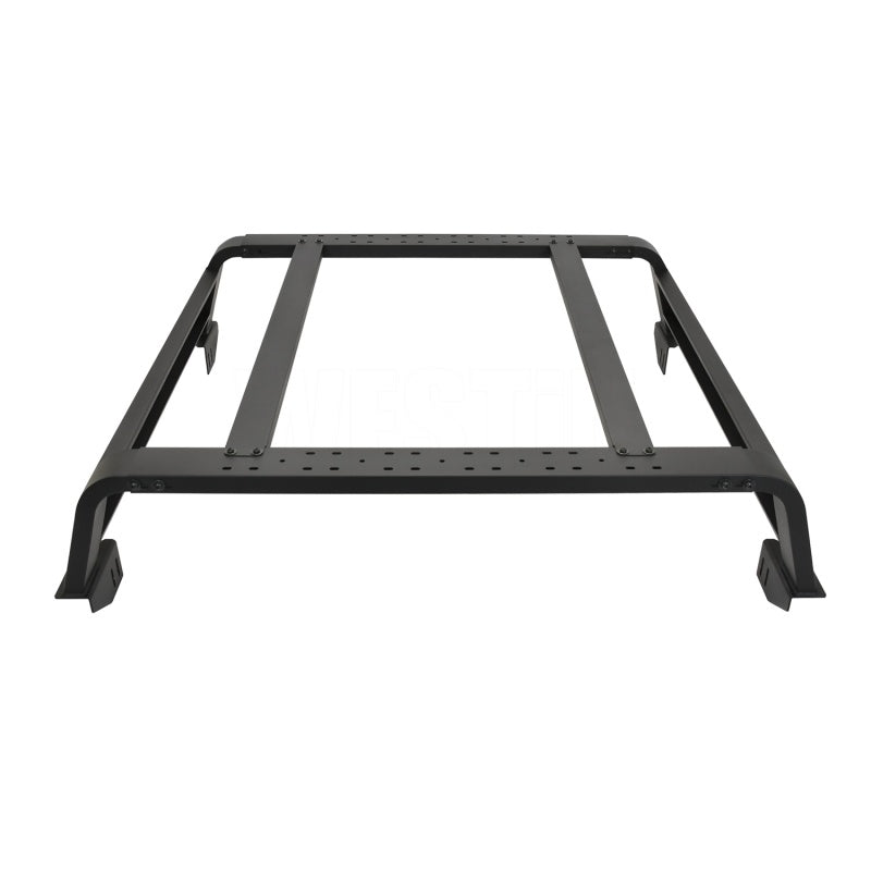 Westin 05-21 Toyota Tacoma 5ft Bed Overland Cargo Rack - Textured Black Westin 05-21 Toyota Tacoma 5ft Bed Overland Cargo Rack - Textured Black