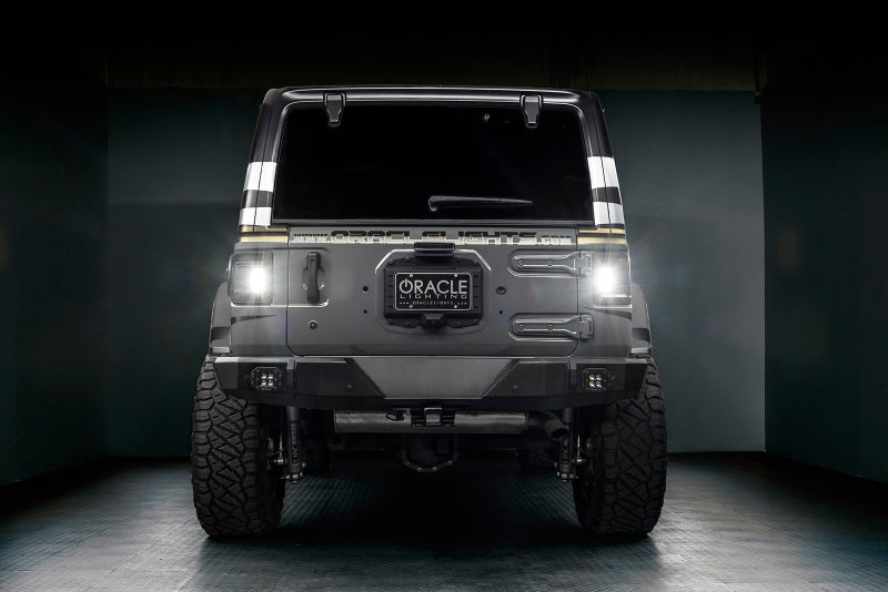 Oracle 2018+ Jeep Wrangler Rubicon/Sport LED Flush Mount Tail Light - Tinted SEE WARRANTY Oracle 2018+ Jeep Wrangler Rubicon/Sport LED Flush Mount Tail Light - Tinted SEE WARRANTY