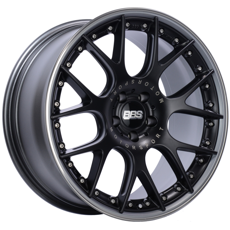 BBS CH-RII 20x9.5 5x112 ET25 Satin Black Center Platinum Lip SS Rim Prot Wheel -82mm PFS/Clip Req BBS CH-RII 20x9.5 5x112 ET25 Satin Black Center Platinum Lip SS Rim Prot Wheel -82mm PFS/Clip Req
