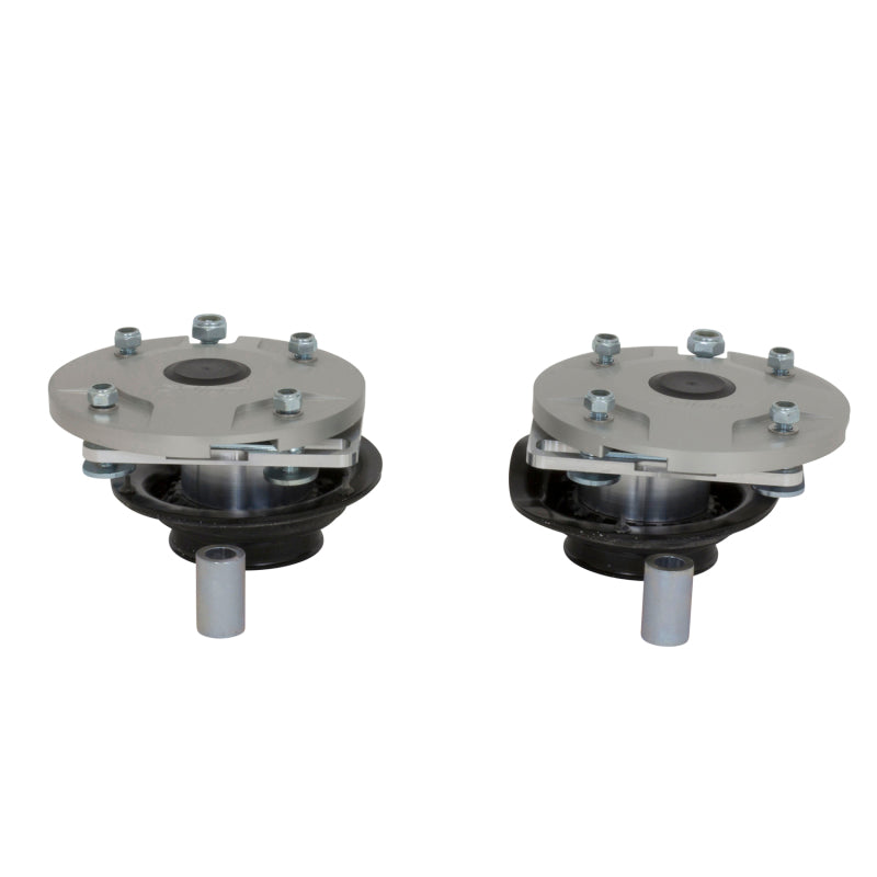 BBK 05-14 Mustang Caster Camber Plate Kit - Silver Anodized Finish BBK 05-14 Mustang Caster Camber Plate Kit - Silver Anodized Finish