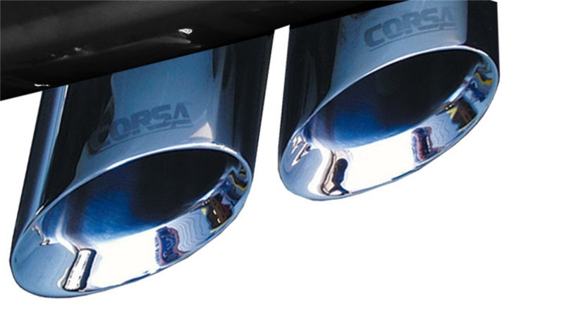 Corsa 2007-2010 Cadillac Escalade 6.2L V8 Polished Sport Cat-Back Exhaust Corsa 2007-2010 Cadillac Escalade 6.2L V8 Polished Sport Cat-Back Exhaust