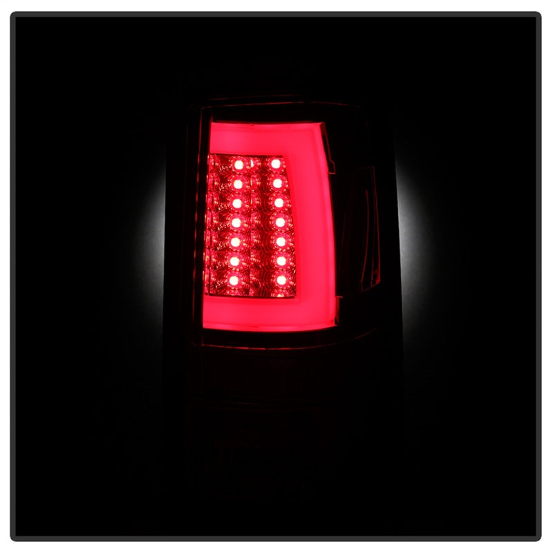 Spyder 00-06 Chevy Suburban 1500/2500 V2 Light Bar LED Tail Lights -Red Clr (ALT-YD-CD00V2-LBLED-RC) Spyder 00-06 Chevy Suburban 1500/2500 V2 Light Bar LED Tail Lights -Red Clr (ALT-YD-CD00V2-LBLED-RC)