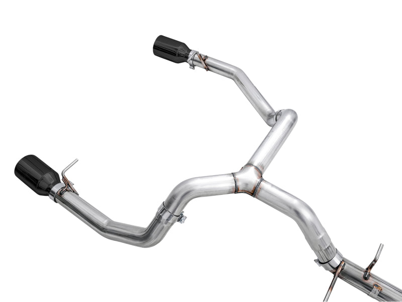 AWE Tuning 4th Gen GM 1500 5.3L 0FG Catback Split Rear Exit (Flat Bumper) - Dual Diamond Tips AWE Tuning 4th Gen GM 1500 5.3L 0FG Catback Split Rear Exit (Flat Bumper) - Dual Diamond Tips