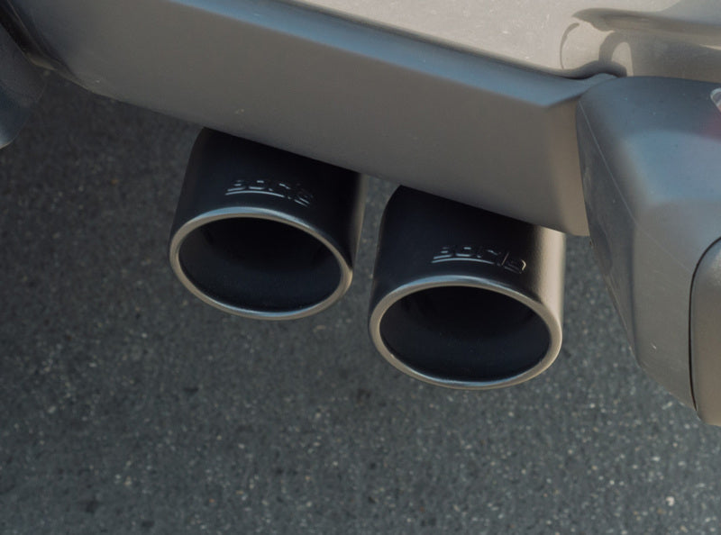 Borla 2020 Jeep Gladiator JT 3.6L V6 AT/MT AWD  2.75-2in S-Type Catback Ceramic Blk Tailpipe & Tips Borla 2020 Jeep Gladiator JT 3.6L V6 AT/MT AWD  2.75-2in S-Type Catback Ceramic Blk Tailpipe & Tips