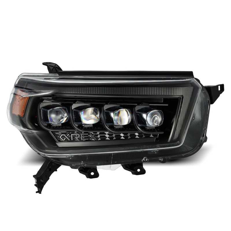 AlphaRex 10-13 Toyota 4Runner NOVA LED Proj Headlights Plank Style Alpha Black w/Seq Signal/DRL AlphaRex 10-13 Toyota 4Runner NOVA LED Proj Headlights Plank Style Alpha Black w/Seq Signal/DRL