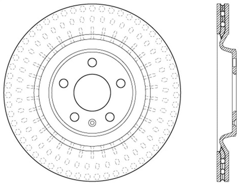 StopTech Power Slot 12-13 Audi A6 Quattro/11-12 A7 Quattro / 10-13 S4 Rear Left Slotted Rotor StopTech Power Slot 12-13 Audi A6 Quattro/11-12 A7 Quattro / 10-13 S4 Rear Left Slotted Rotor