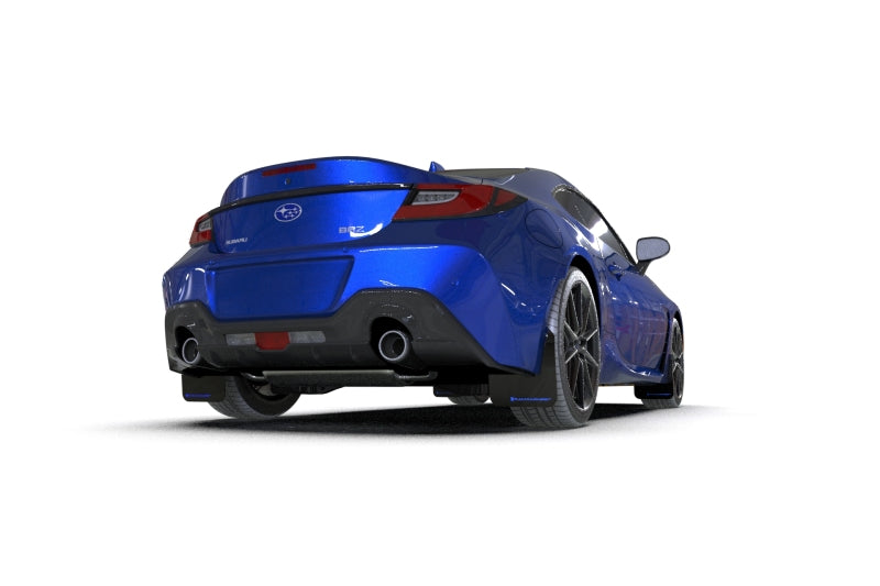 Rally Armor 22-25 Subaru BRZ / Toyota GR86 Black UR Mud Flap w/Blue Logo Rally Armor 22-25 Subaru BRZ / Toyota GR86 Black UR Mud Flap w/Blue Logo
