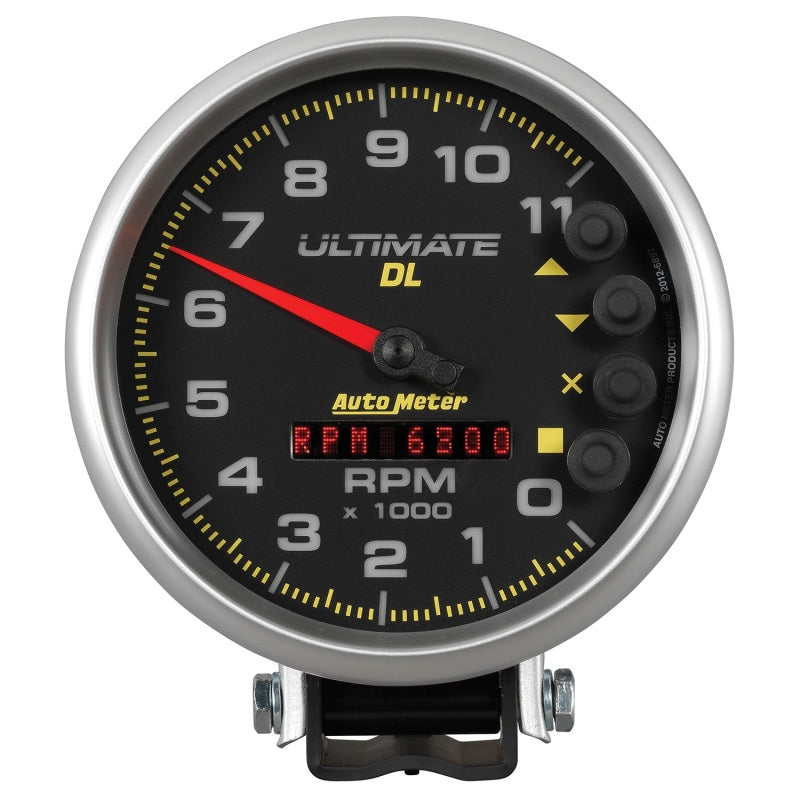 Autometer 5 inch Ultimate DL Playback Tachometer 11000 RPM - Black Autometer 5 inch Ultimate DL Playback Tachometer 11000 RPM - Black
