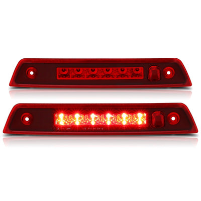 ANZO 05-10 Jeep Grand Cherokee LED 3rd Brake Light - Red