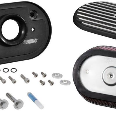 K&N Street Metal Intake System for 12-16 Harley-Davidson Road King 103cl Side Draft Touring