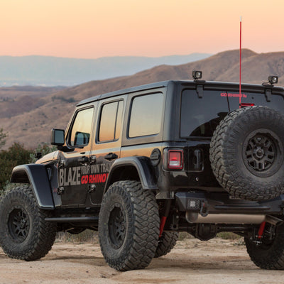 Go Rhino 18-20 Jeep Wrangler JL/JLU Rockline Rear Stubby Bumper