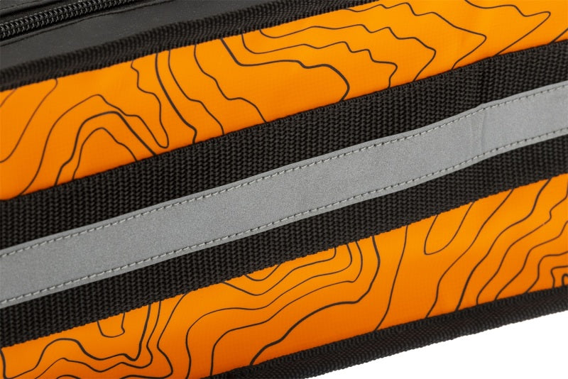 ARB Micro Recovery Bag Orange/Black Topographic Styling PVC Material ARB Micro Recovery Bag Orange/Black Topographic Styling PVC Material