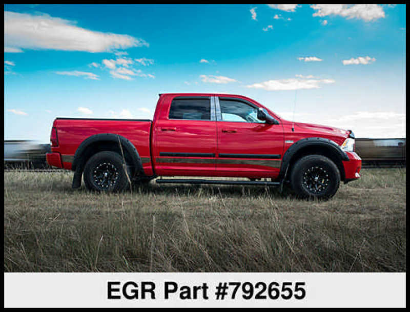 EGR 09+ Dodge Ram LD Bolt-On Look Fender Flares - Set - Matte EGR 09+ Dodge Ram LD Bolt-On Look Fender Flares - Set - Matte