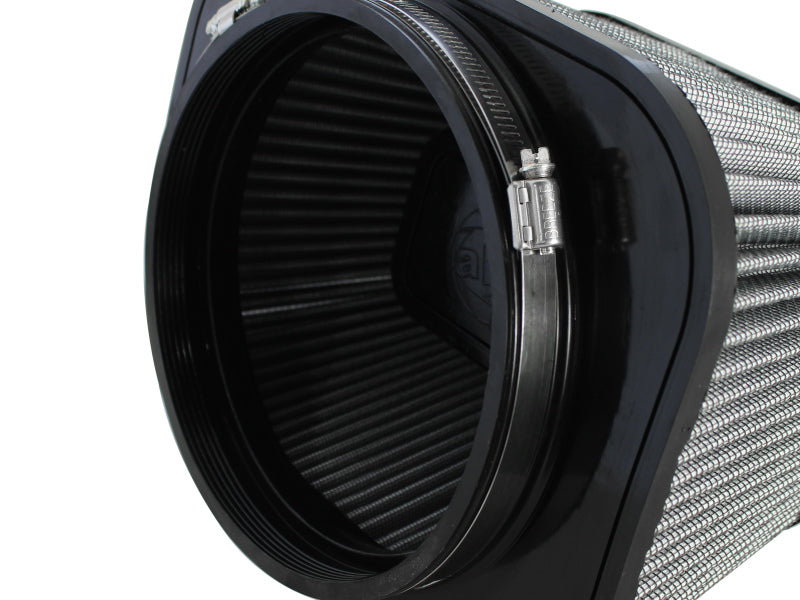 aFe MagnumFLOW Pro DRY S Universal Air Filter 7.13in F x (8.70x 10.60)in B x (6.50x8.60)in T x 5in H aFe MagnumFLOW Pro DRY S Universal Air Filter 7.13in F x (8.70x 10.60)in B x (6.50x8.60)in T x 5in H