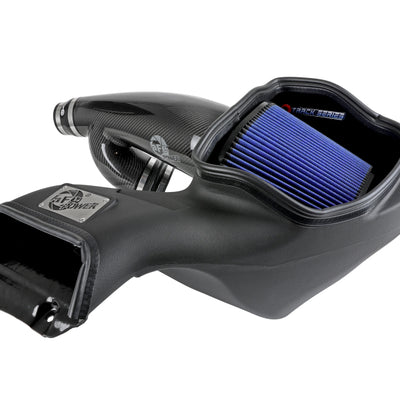 aFe 17-20 Ford F-150/Raptor Track Series Carbon Fiber Cold Air Intake System With Pro 5R Filters