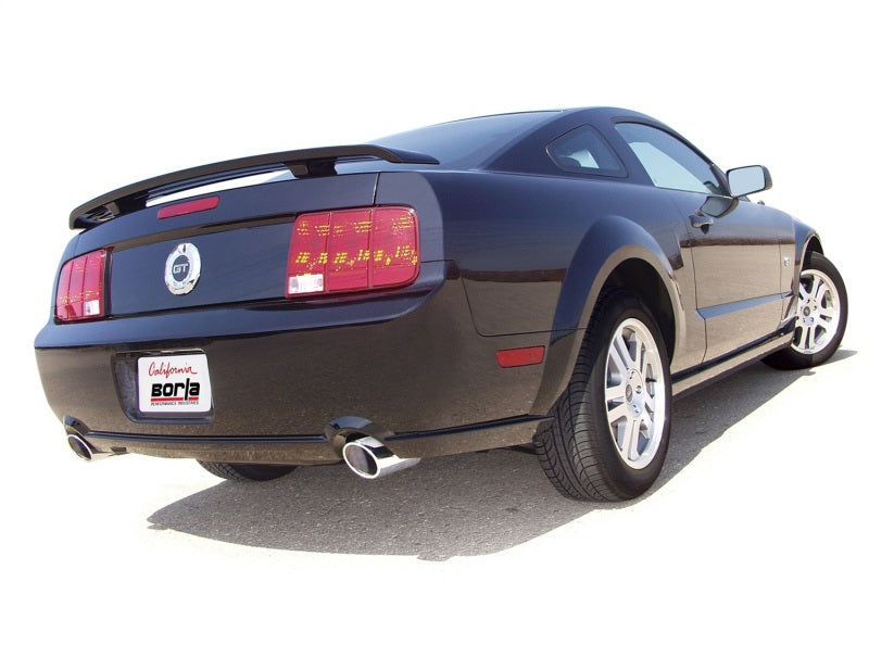 Borla 05-09 Mustang GT/Bullitt 4.6L 8cyl Aggressive ATAK Exhaust (rear section only) Borla 05-09 Mustang GT/Bullitt 4.6L 8cyl Aggressive ATAK Exhaust (rear section only)
