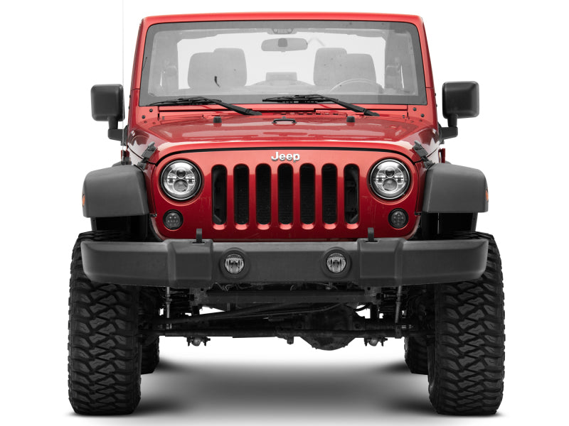 Raxiom 97-18 Jeep Wrangler TJ/JK Axial Series LED Daymaker Headlights- Chrome Housing (Clear Lens) Raxiom 97-18 Jeep Wrangler TJ/JK Axial Series LED Daymaker Headlights- Chrome Housing (Clear Lens)