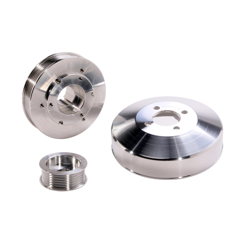 BBK 97-04 Ford F150 Expedition 4.6 5.4 Underdrive Pulley Kit - Lightweight CNC Billet Aluminum (3pc) BBK 97-04 Ford F150 Expedition 4.6 5.4 Underdrive Pulley Kit - Lightweight CNC Billet Aluminum (3pc)